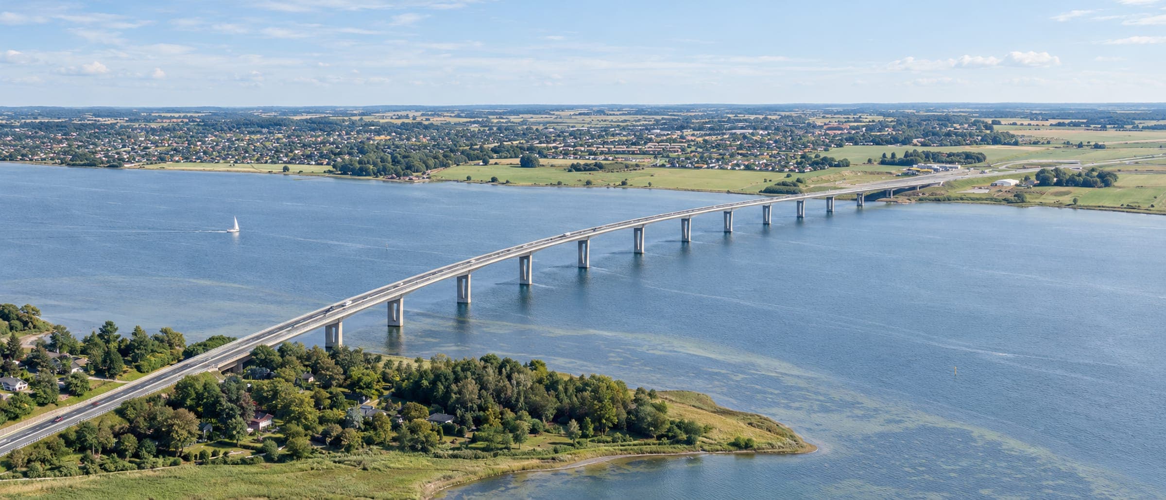 Kronprinsesse Marys Bro over Roskilde Fjord, Frederikssund Kommune