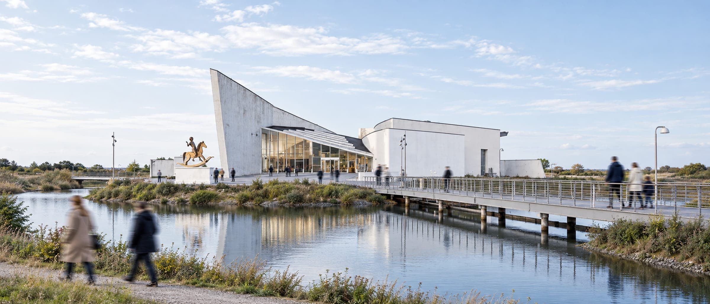 ARKENs kunstø og museumsforplads, Ishøj Kommune