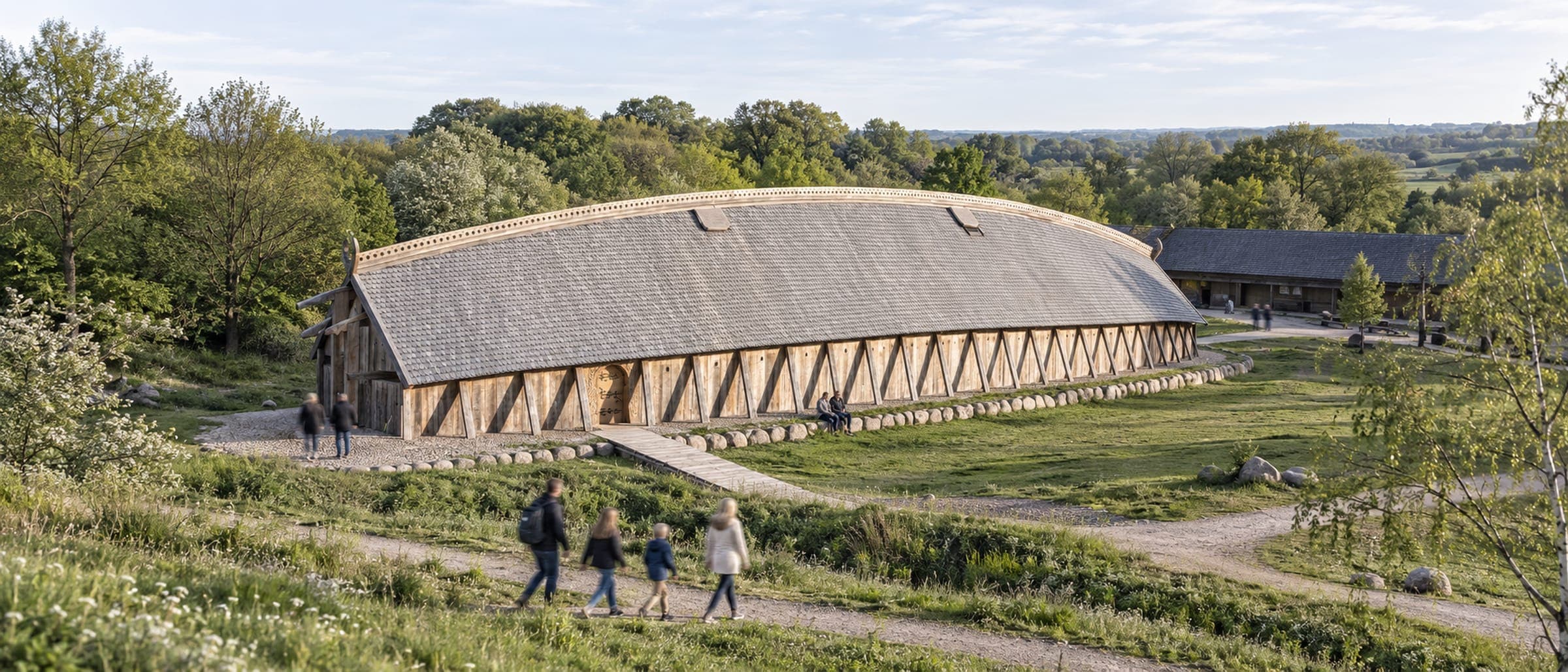 Kongehallen i Sagnlandet Lejre, Lejre Kommune