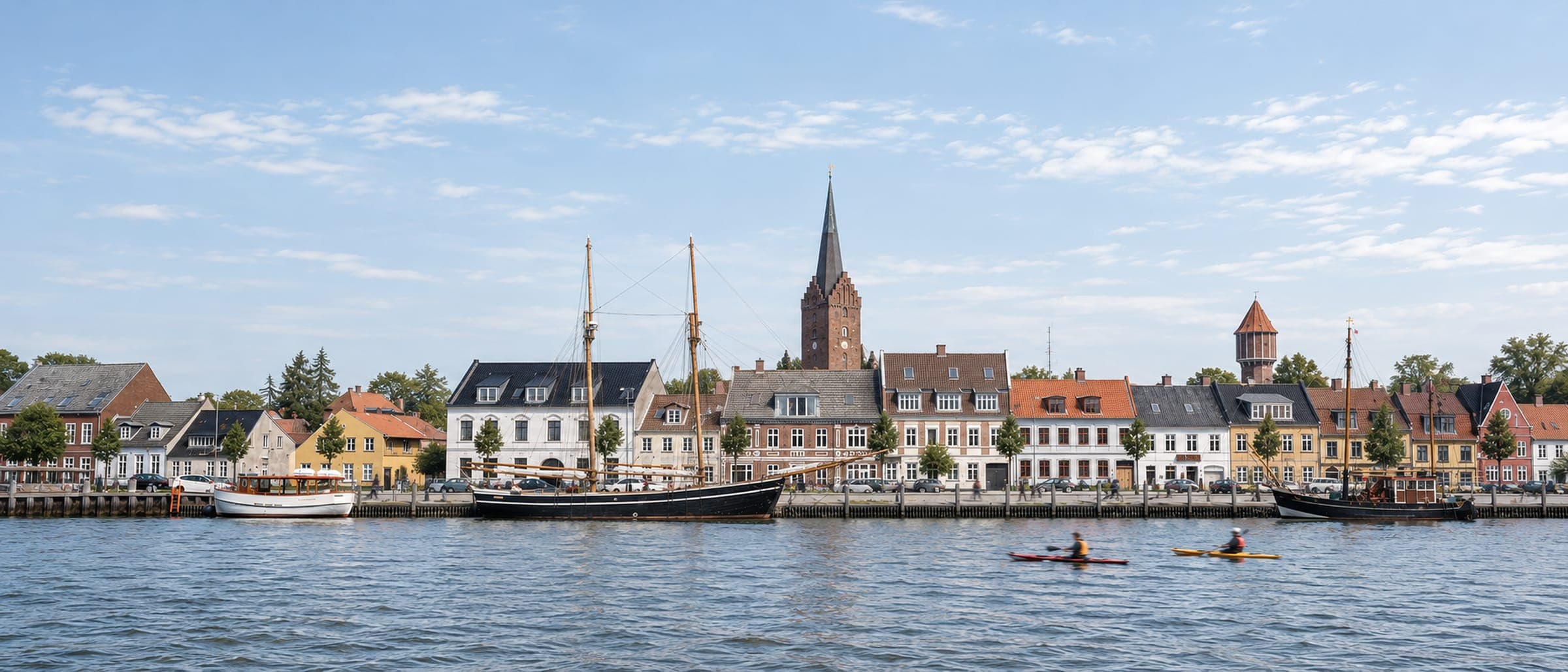 Nakskov Havnegade og havnefronten, Lolland Kommune