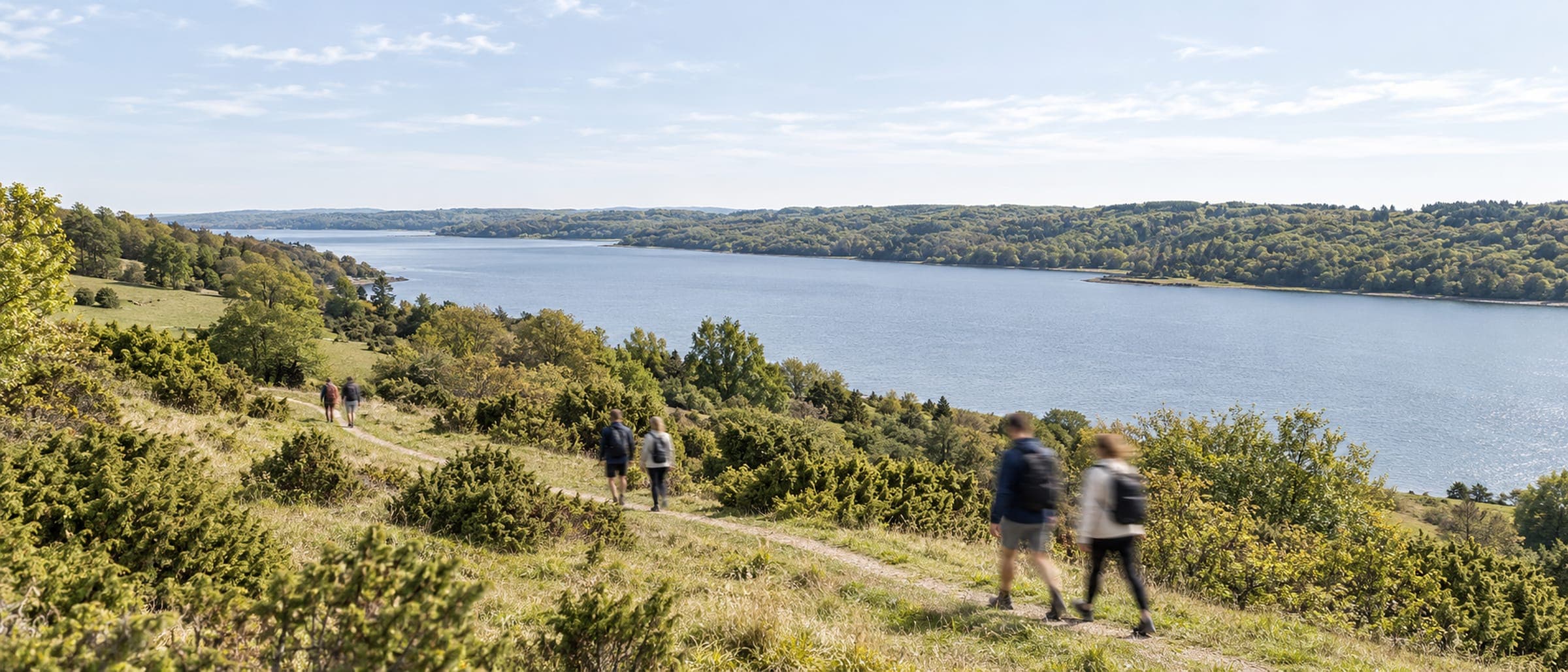 Panoramaruten i Bramslev Bakker, Mariagerfjord Kommune