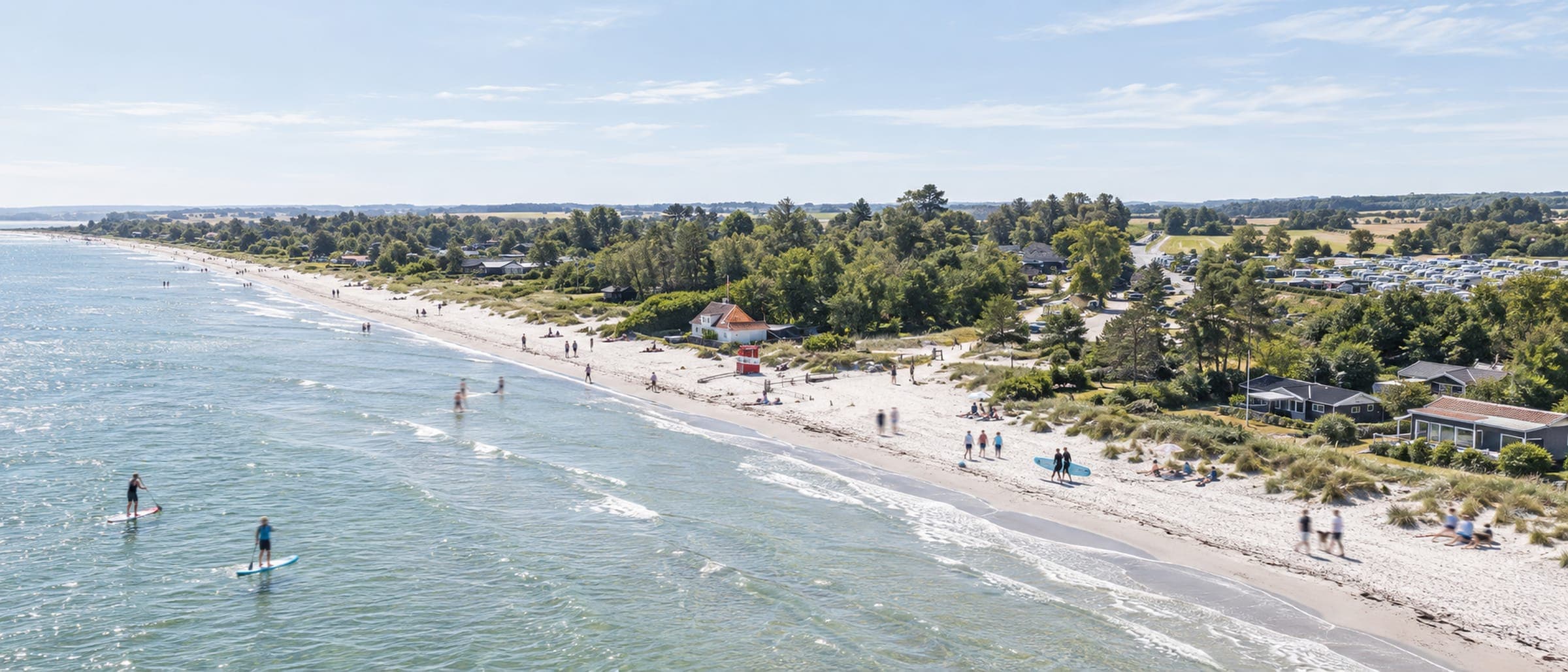 Saksild Strand, Odder Kommune