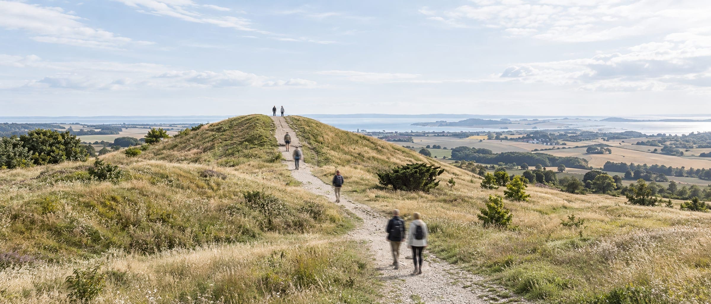 Trehøje i Mols Bjerge, Syddjurs Kommune